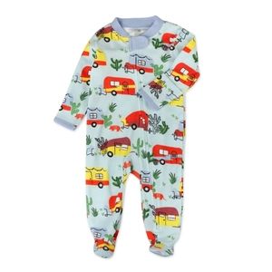 Honest Company Happy Camper Footie NWT
